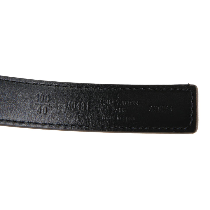 LOUIS VUITTON Monogram LV Initiales 25mm Belt