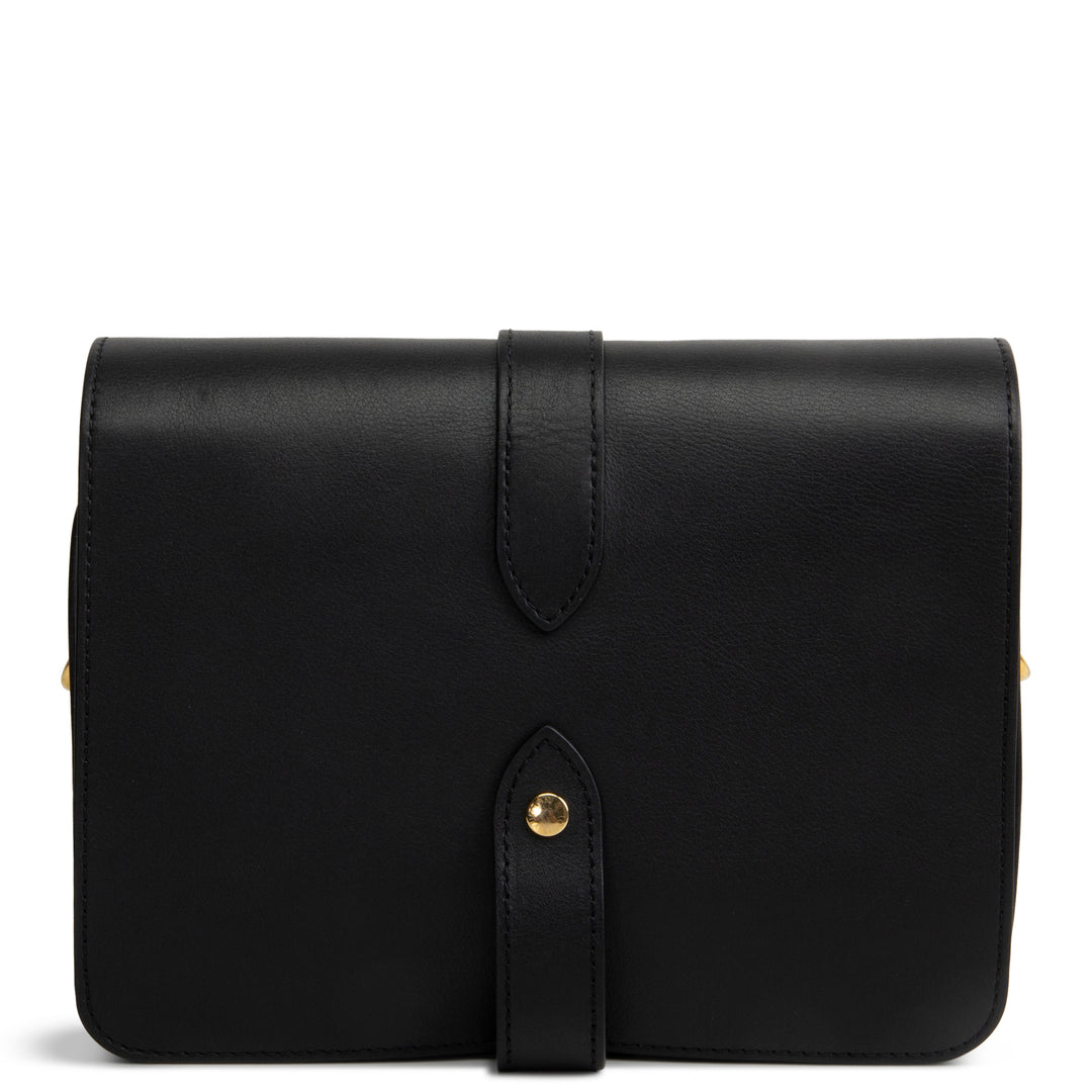 LOUIS VUITTON Calfskin Monogram Metal Rendez-Vous Shoulder Bag - Black
