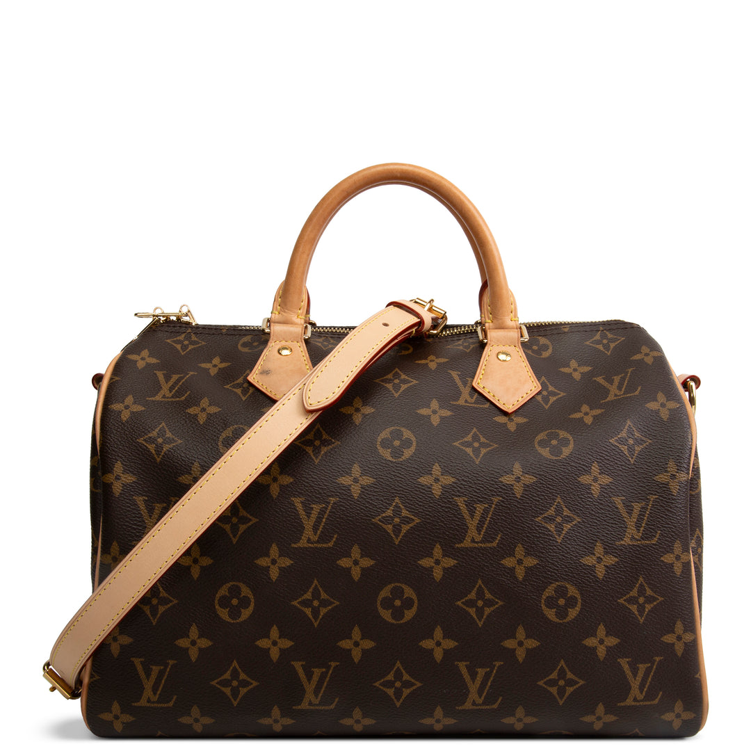 LOUIS VUITTON Monogram Speedy Bandouliere 30
