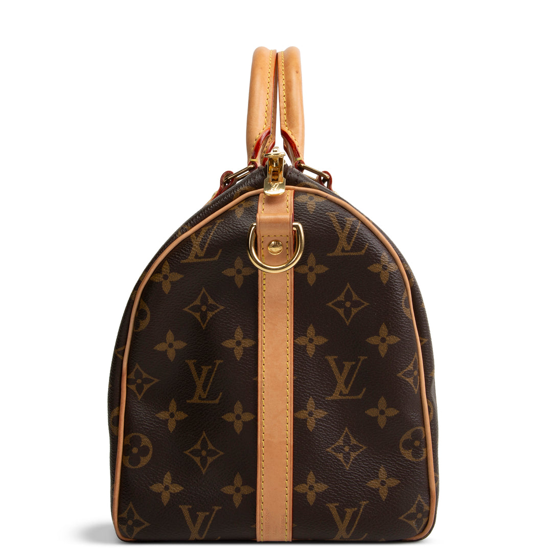 LOUIS VUITTON Monogram Speedy Bandouliere 30