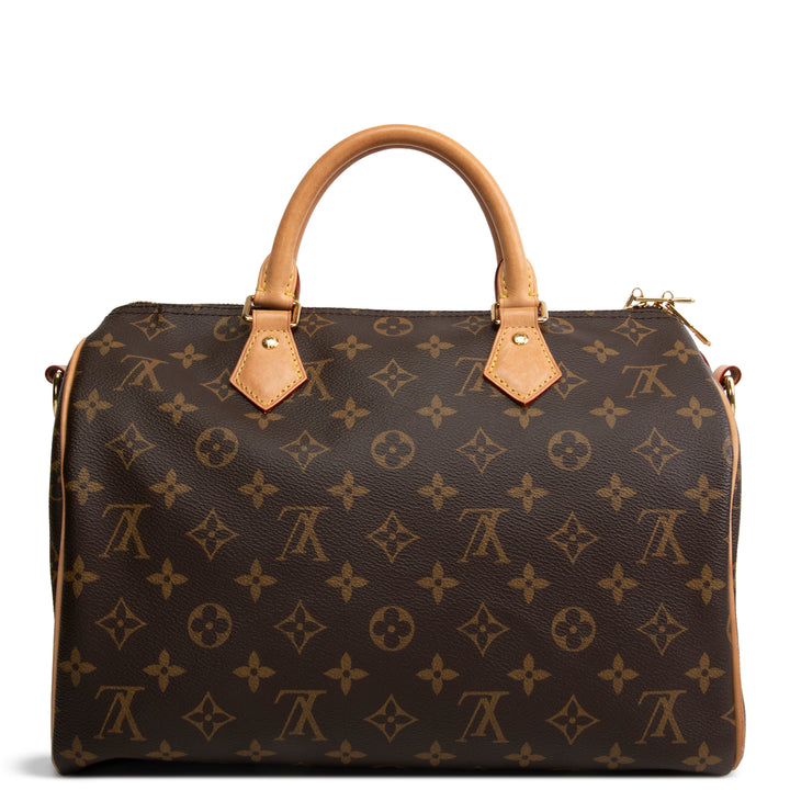 LOUIS VUITTON Monogram Speedy Bandouliere 30