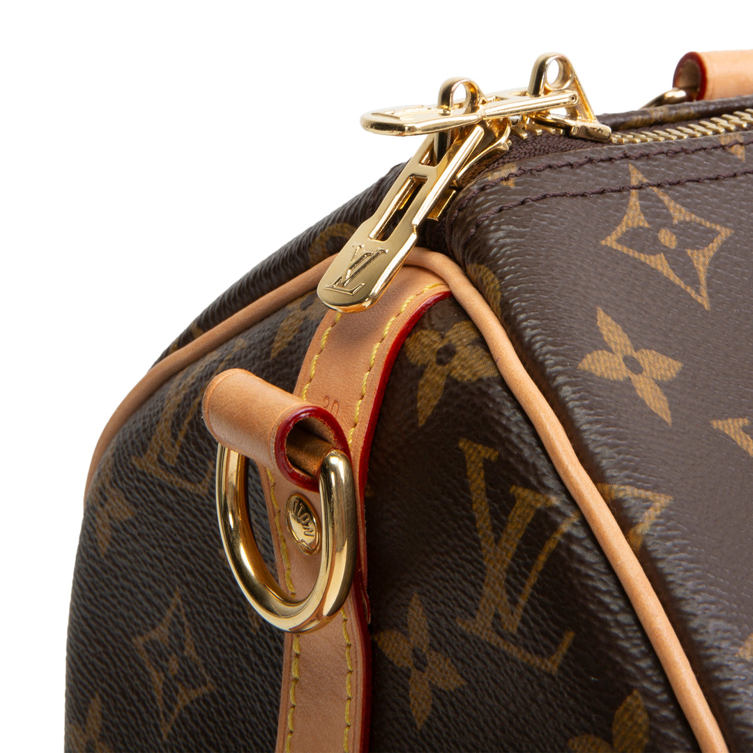 LOUIS VUITTON Monogram Speedy Bandouliere 30