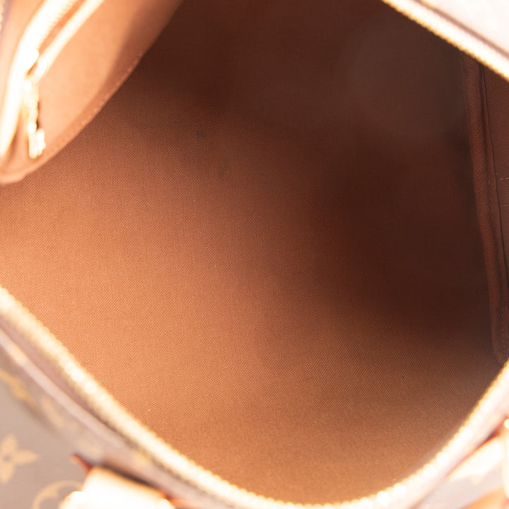 LOUIS VUITTON Monogram Speedy Bandouliere 30