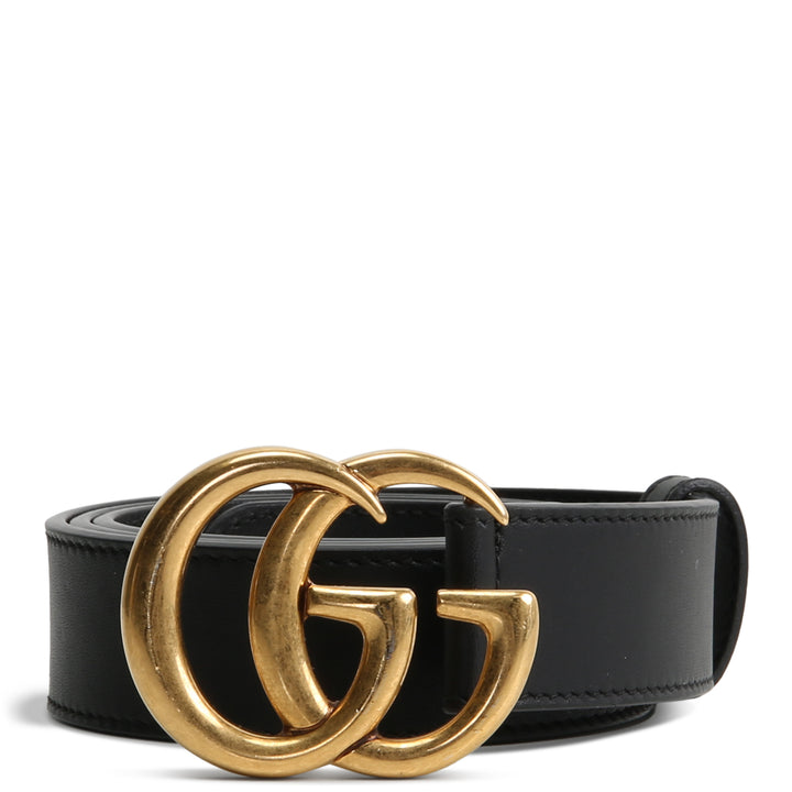 GUCCI GG Marmont Belt - Black