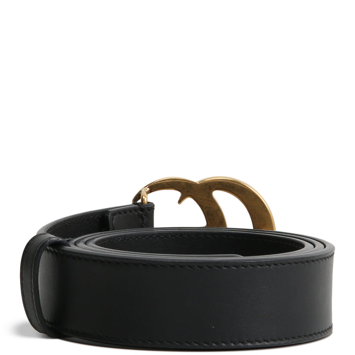 GUCCI GG Marmont Belt - Black