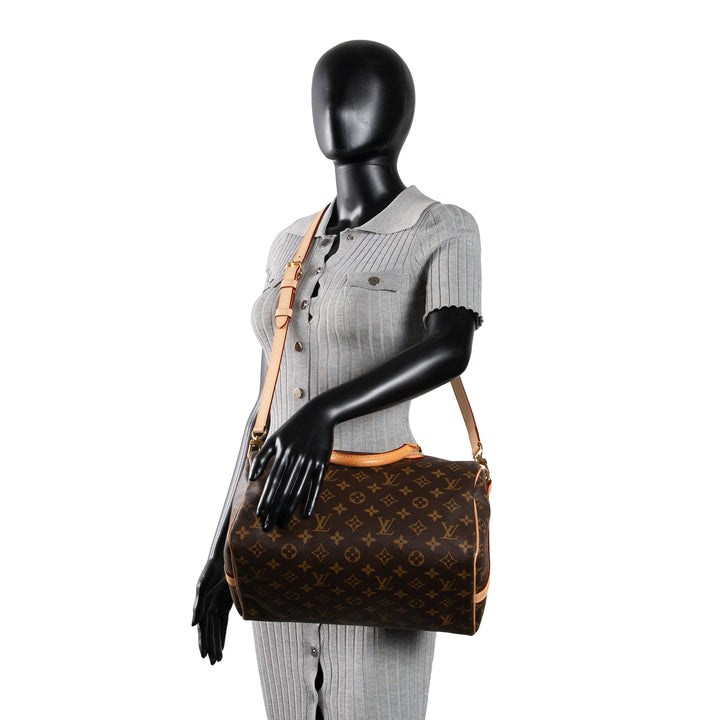 LOUIS VUITTON Monogram Speedy Bandouliere 30