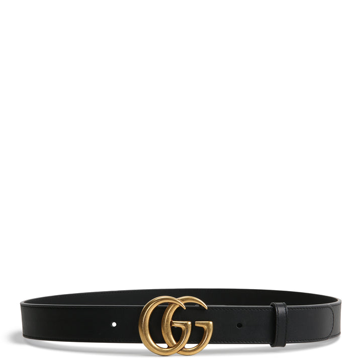 GUCCI GG Marmont Belt - Black