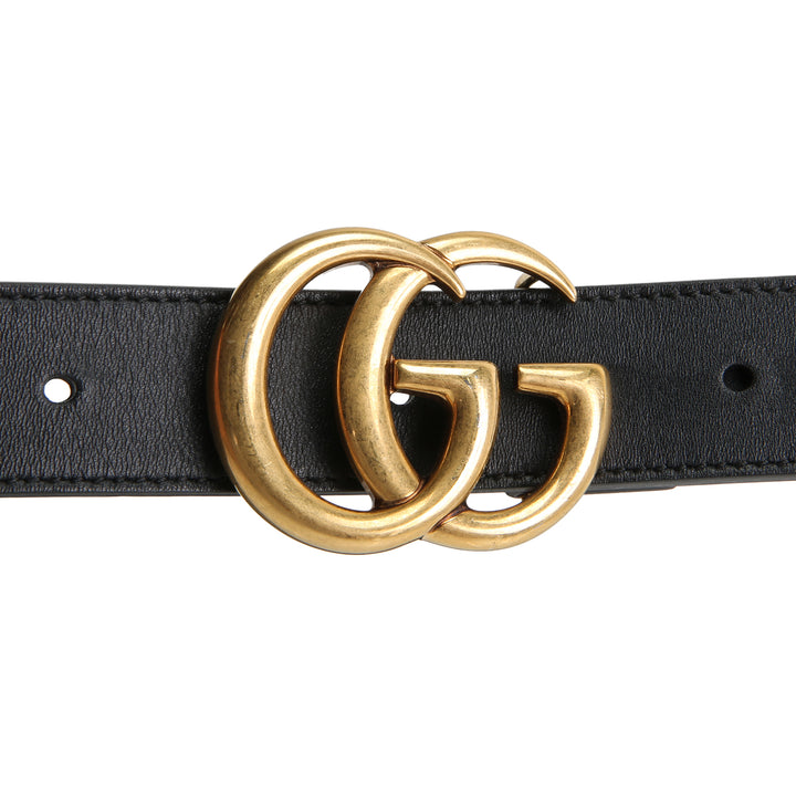 GUCCI GG Marmont Belt - Black