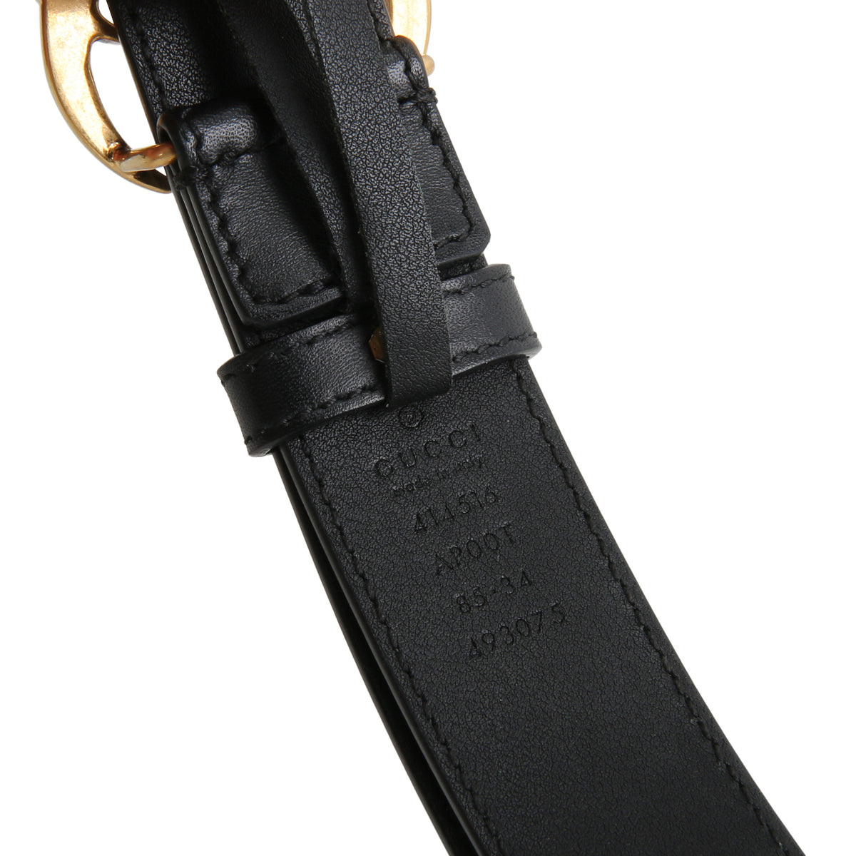 GUCCI GG Marmont Belt - Black