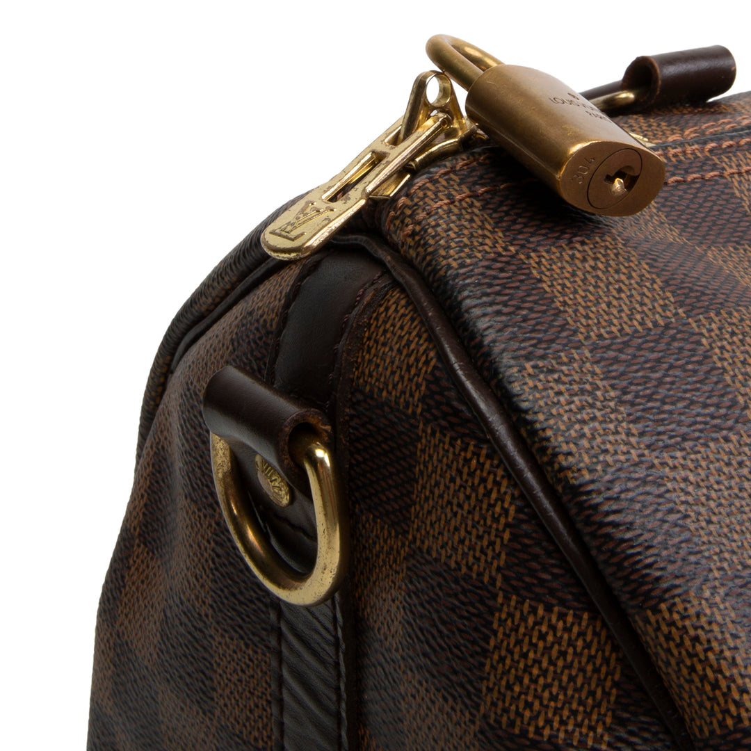 LOUIS VUITTON Speedy 30 Bandouliere Damier Ebene OUTLET FINAL SALE