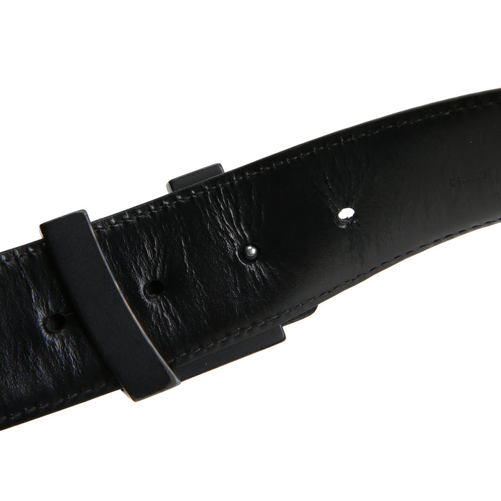 LOUIS VUITTON Damier Graphite Initales Belt