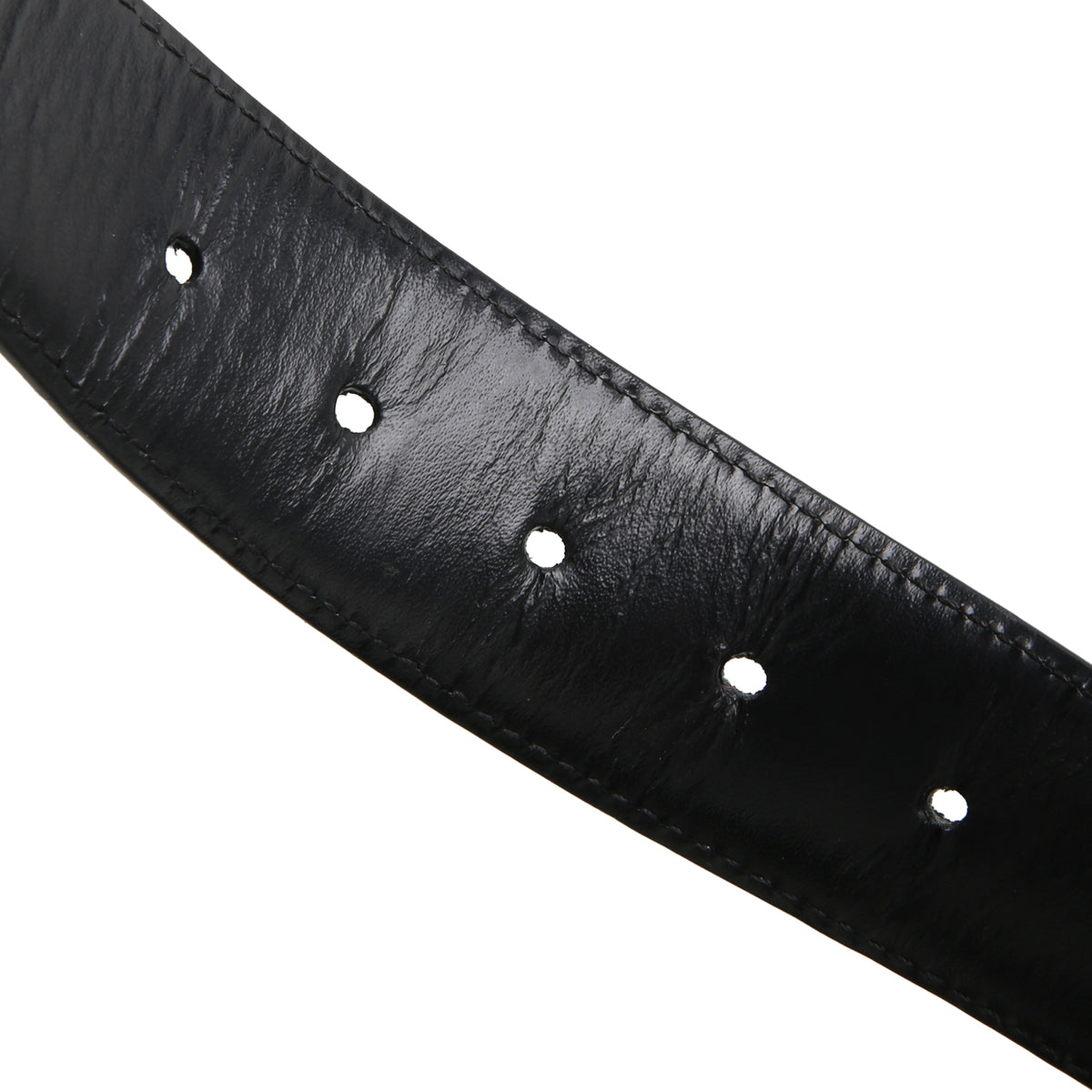 LOUIS VUITTON Damier Graphite Initales Belt