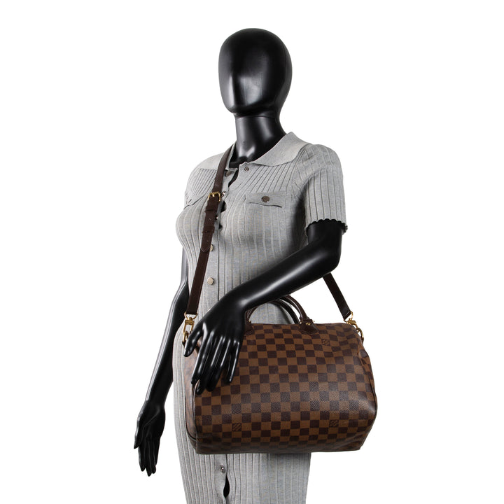 LOUIS VUITTON Speedy 30 Bandouliere Damier Ebene OUTLET FINAL SALE
