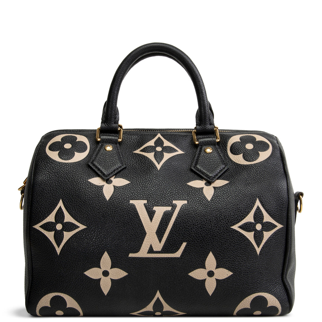 LOUIS VUITTON Empreinte Monogram Speedy Bandouliere 25 - No Strap OUTLET FINAL SALE