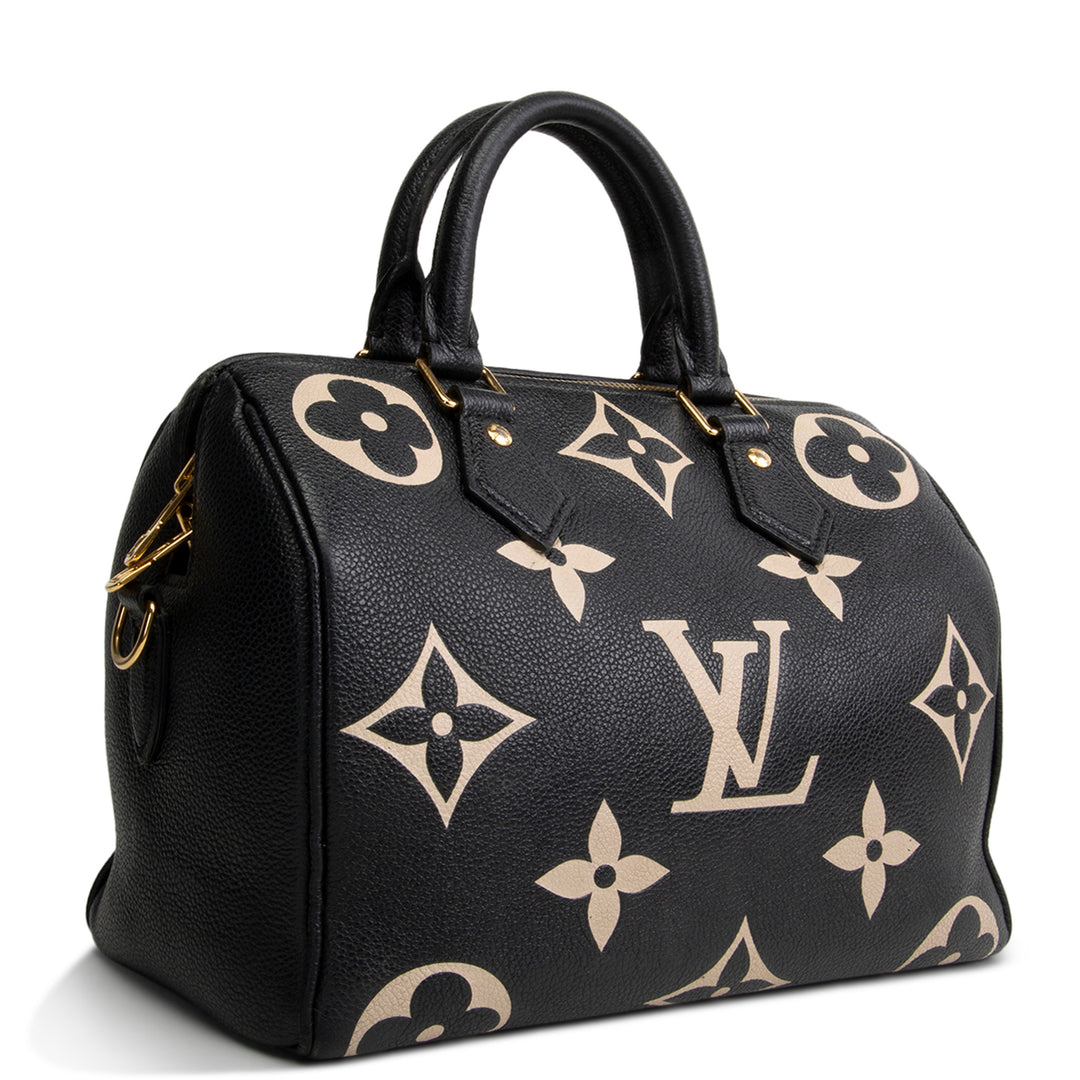 LOUIS VUITTON Empreinte Monogram Speedy Bandouliere 25 - No Strap OUTLET FINAL SALE