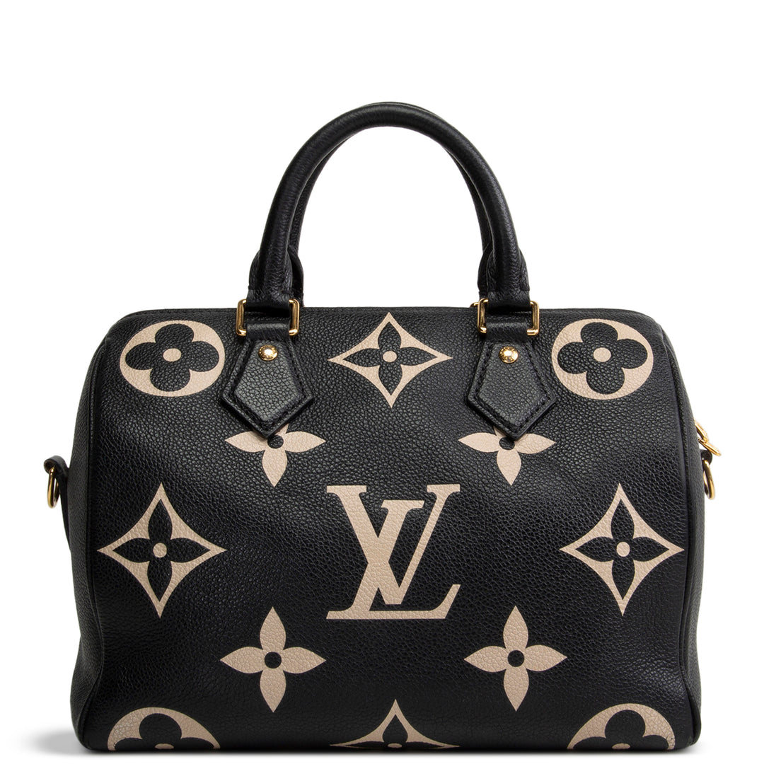 LOUIS VUITTON Empreinte Monogram Speedy Bandouliere 25 - No Strap OUTLET FINAL SALE