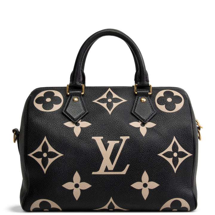 LOUIS VUITTON Empreinte Monogram Speedy Bandouliere 25 - No Strap OUTLET FINAL SALE