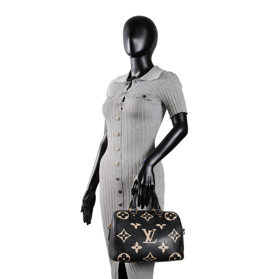 LOUIS VUITTON Empreinte Monogram Speedy Bandouliere 25 - No Strap OUTLET FINAL SALE