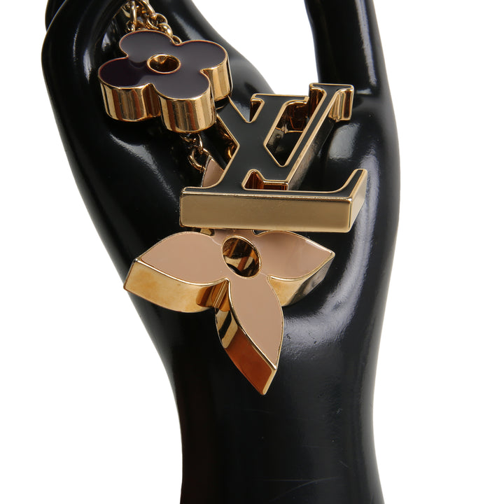 LOUIS VUITTON Fleur de Monogram Charm