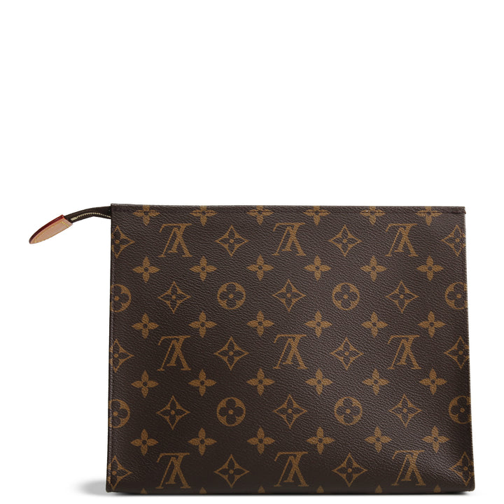LOUIS VUITTON Monogram Poche Toiletry 26
