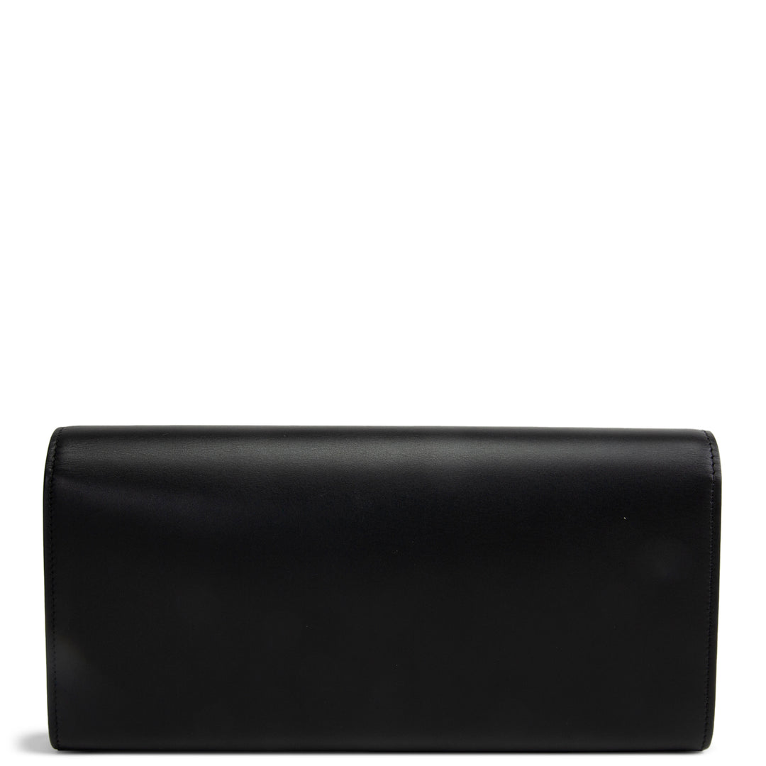 SAINT LAURENT Kate Tassel Clutch - Black
