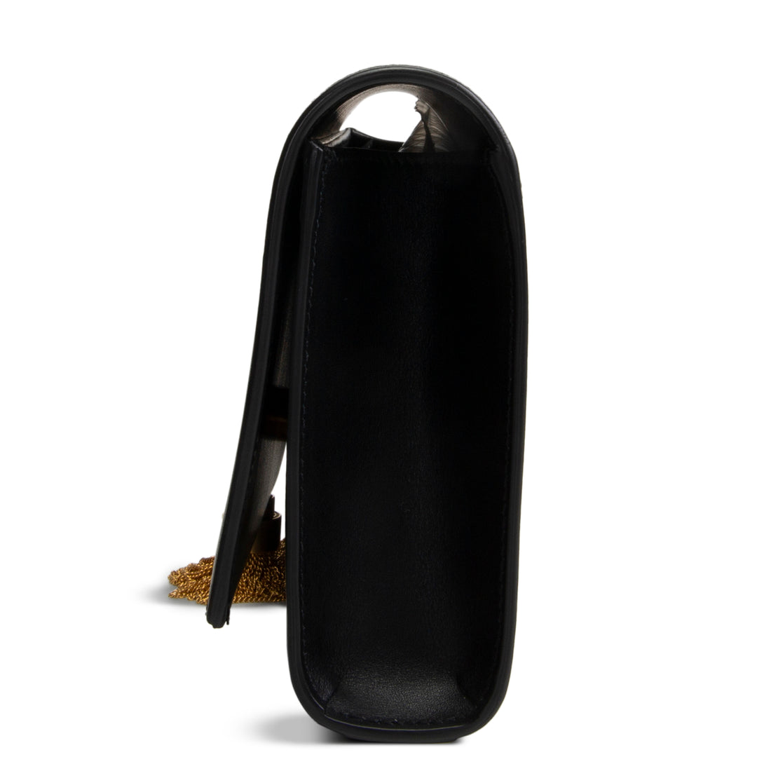 SAINT LAURENT Kate Tassel Clutch - Black