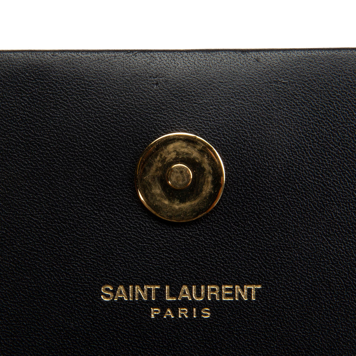 SAINT LAURENT Kate Tassel Clutch - Black