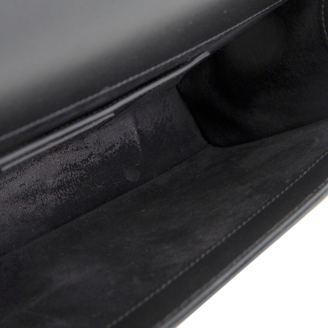SAINT LAURENT Kate Tassel Clutch - Black