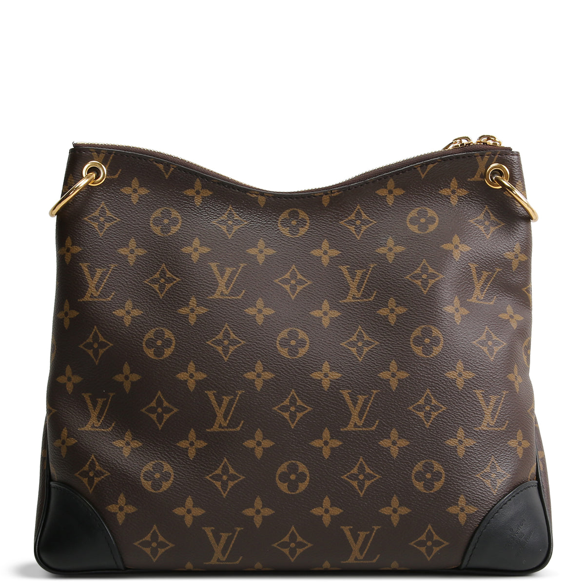 LOUIS VUITTON Monogram Macassar Odeon MM OUTLET FINAL SALE