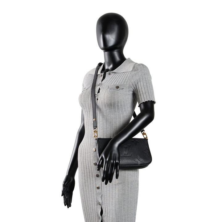 LOUIS VUITTON Giant Monogram Empriente - Black OUTLET FINAL SALE