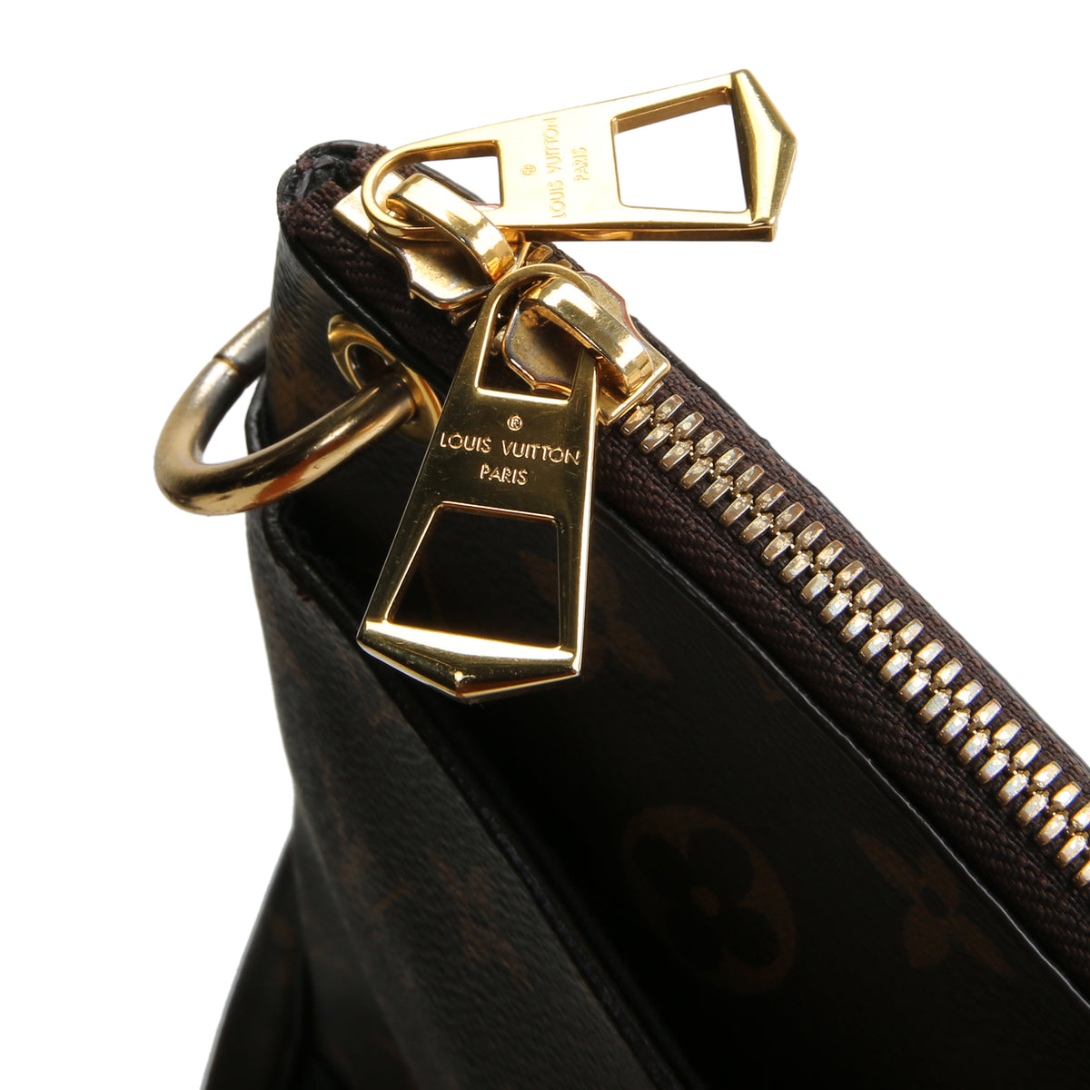 LOUIS VUITTON Monogram Macassar Odeon MM OUTLET FINAL SALE