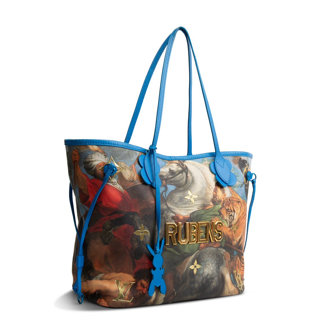 LOUIS VUITTON Monogram x Jeff Koon Reben Neverfull Limited Edition OUTLET FINAL SALE