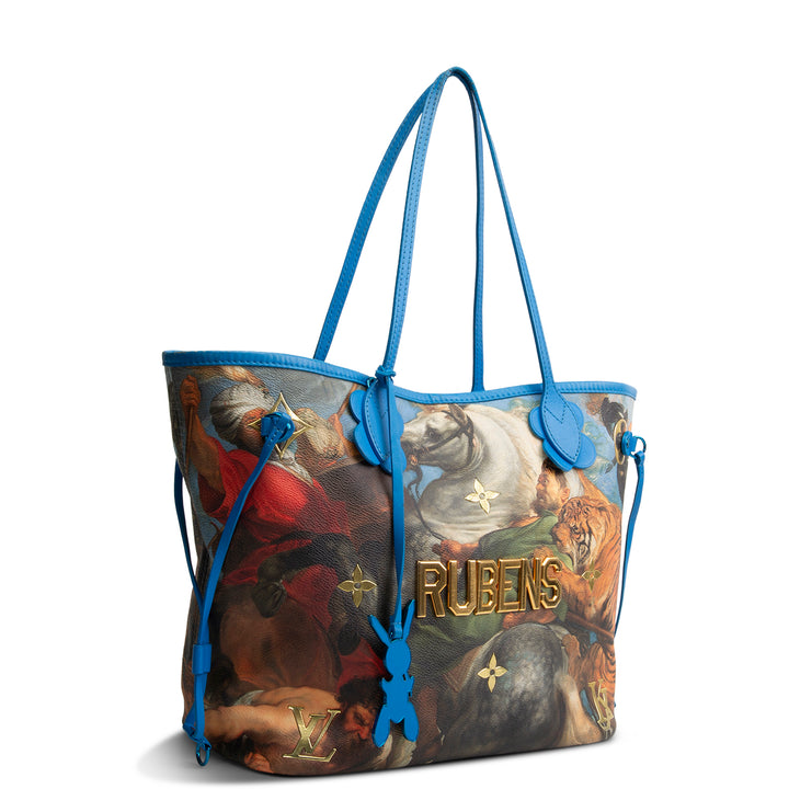 LOUIS VUITTON Monogram x Jeff Koon Reben Neverfull Limited Edition OUTLET FINAL SALE