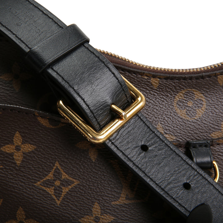 LOUIS VUITTON Monogram Macassar Odeon MM OUTLET FINAL SALE