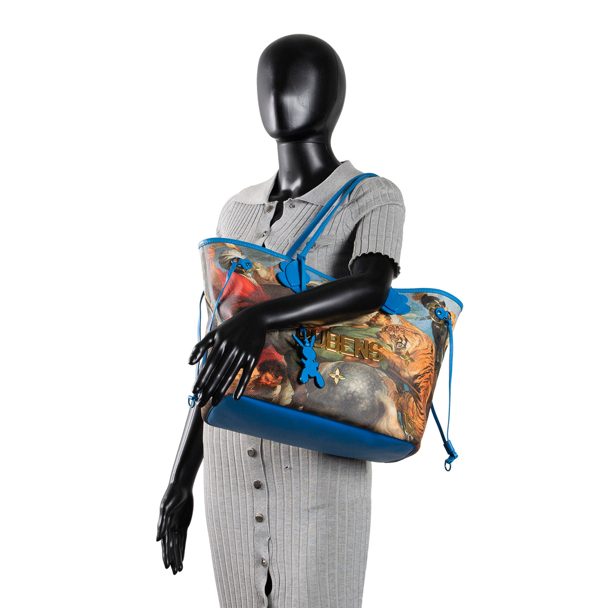 LOUIS VUITTON Monogram x Jeff Koon Reben Neverfull Limited Edition OUTLET FINAL SALE
