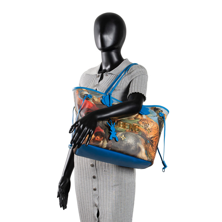 LOUIS VUITTON Monogram x Jeff Koon Reben Neverfull Limited Edition OUTLET FINAL SALE