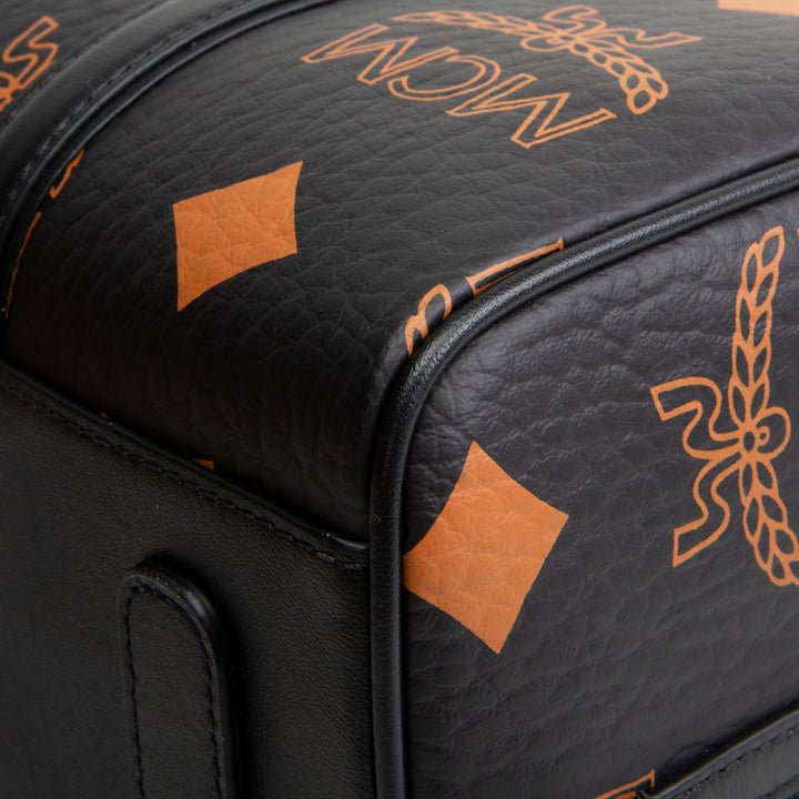 MCM Aren Boston Visetos Satchel - Medium