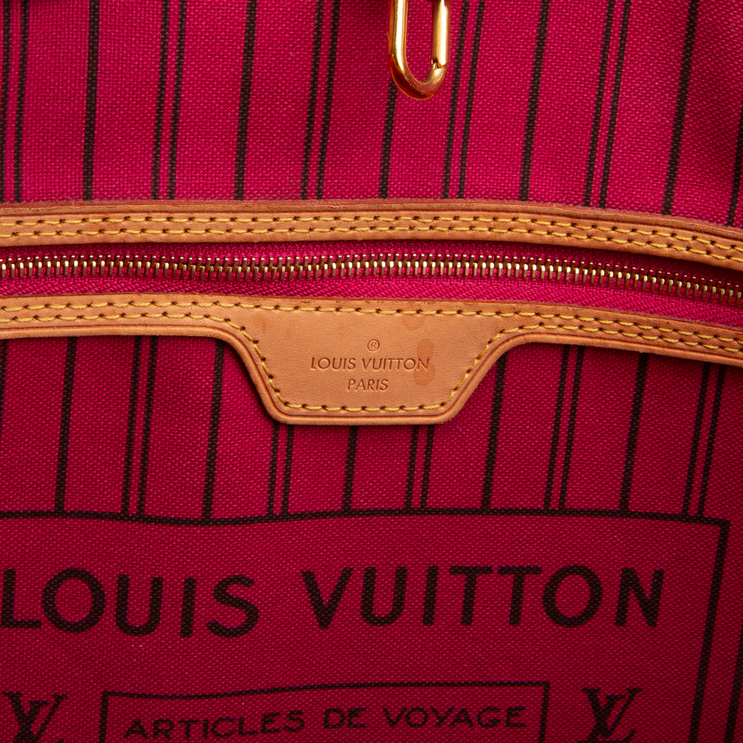 LOUIS VUITTON Monogram Neverfull MM - No Pouch