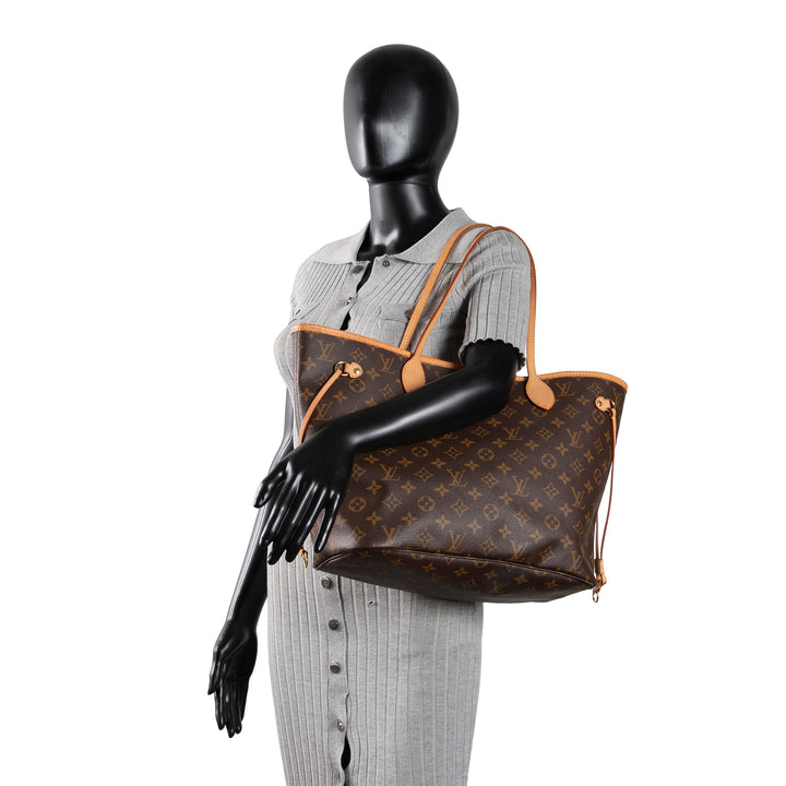 LOUIS VUITTON Monogram Neverfull MM - No Pouch