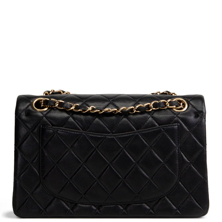 CHANEL Vintage Lambskin Classic Double Flap - Black OUTLET FINAL SALE