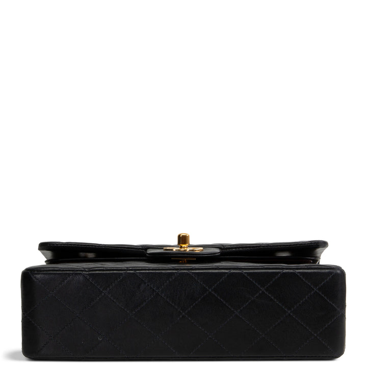 CHANEL Vintage Lambskin Classic Double Flap - Black OUTLET FINAL SALE