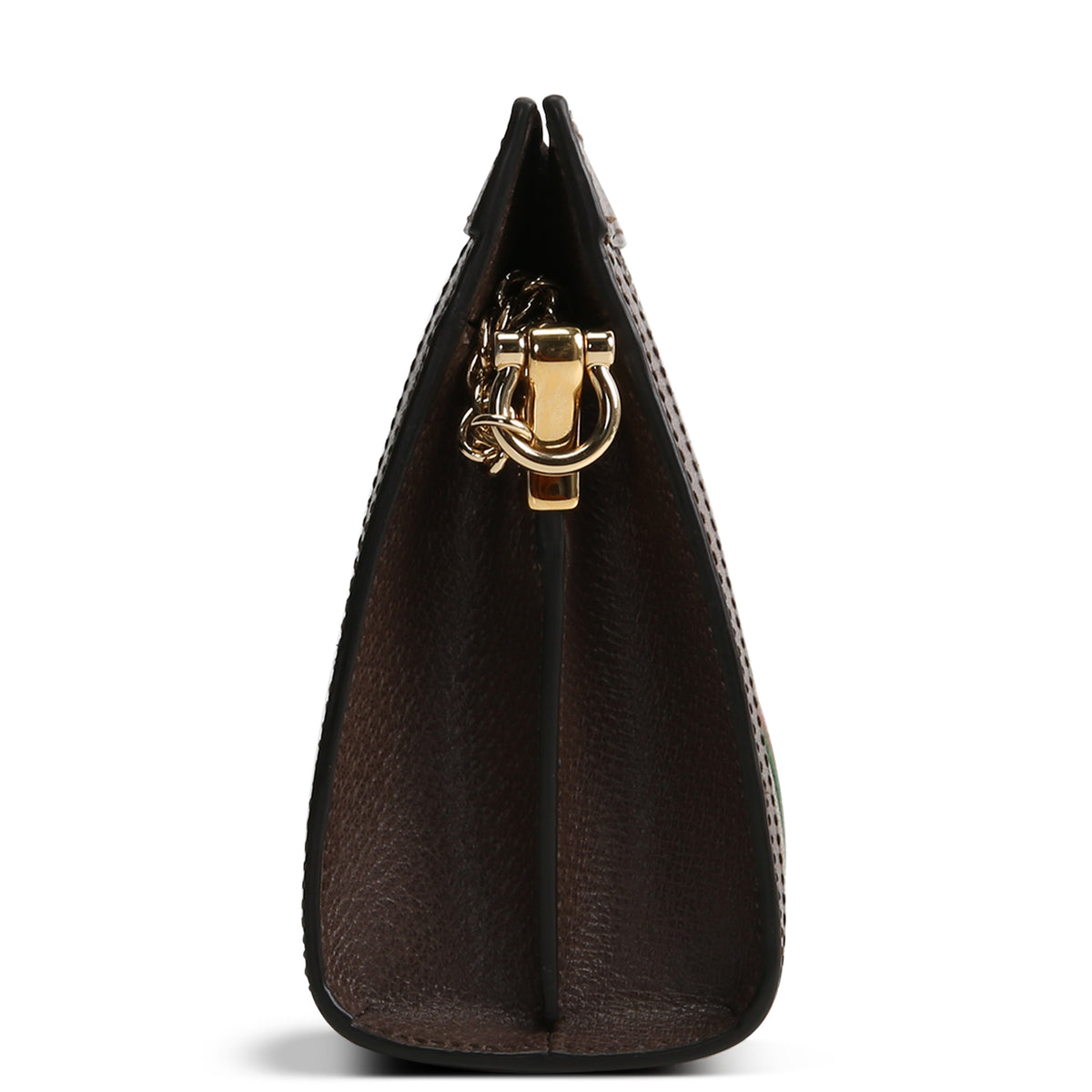 GUCCI GG Supreme Ophidia Chain Clutch Bag