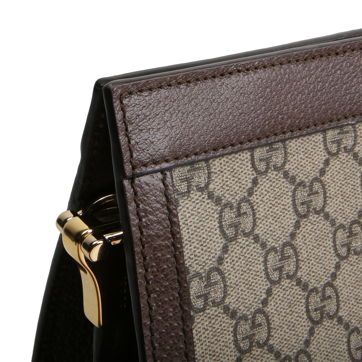 GUCCI GG Supreme Ophidia Chain Clutch Bag