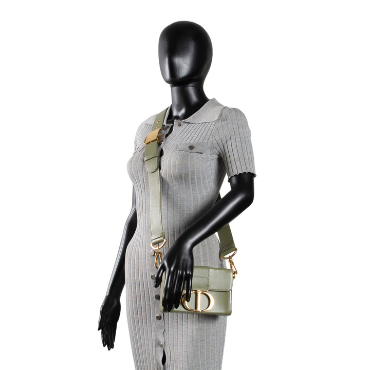 DIOR 30 Montaigne Box Shoulder Bag - Green