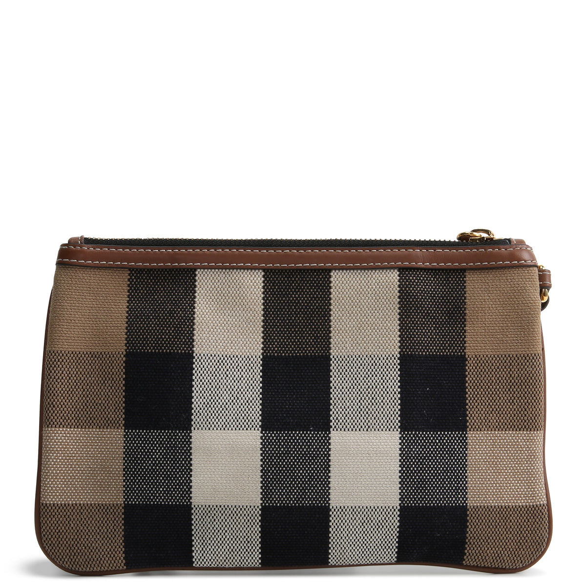 BURBERRY House Check Peyton Wristlet Pouch