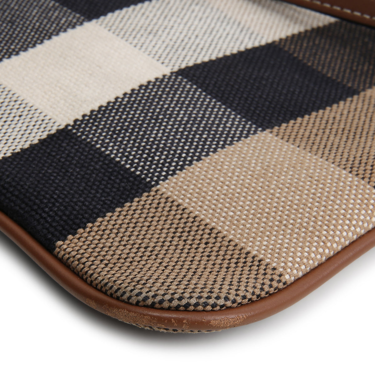 BURBERRY House Check Peyton Wristlet Pouch