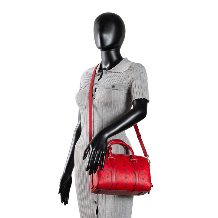 MCM Aren Boston Satchel - Small