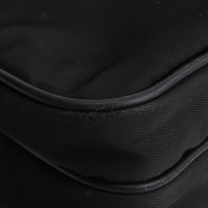 PRADA Tessuto Nylon Messenger Bag - Black