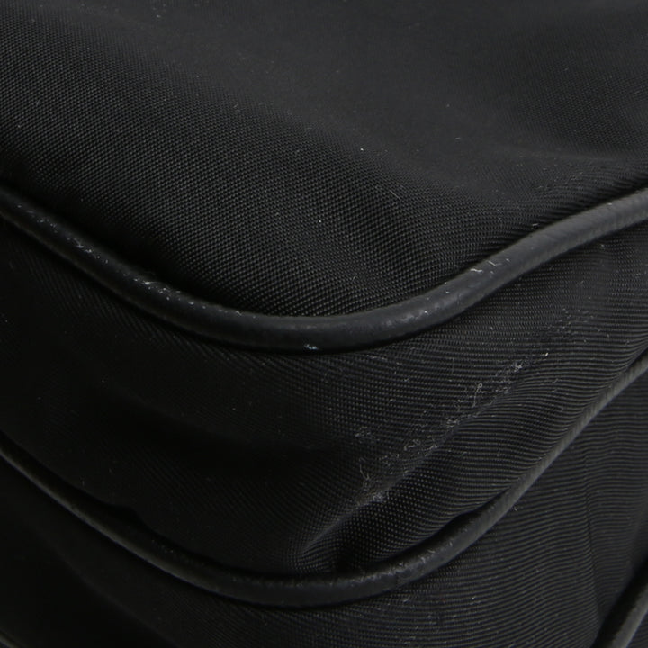 PRADA Tessuto Nylon Messenger Bag - Black