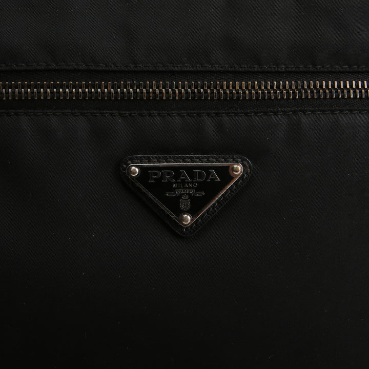 PRADA Tessuto Nylon Messenger Bag - Black